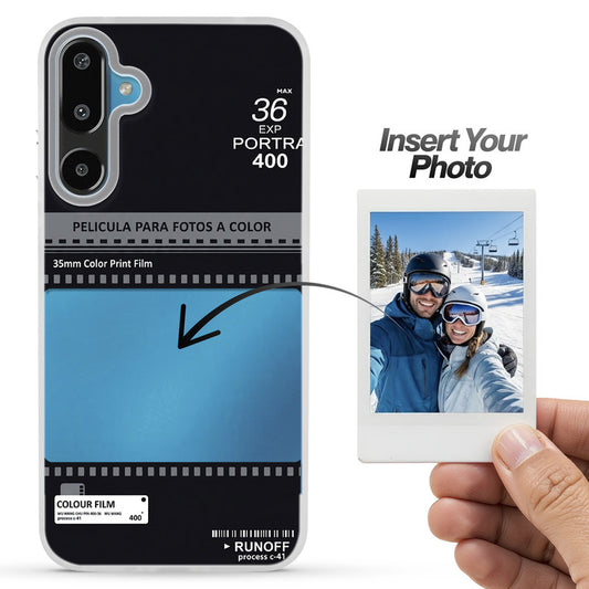 Designer Cover Case with Customizable Transparent Slot for Personalised Photos For Samsung F16 5G