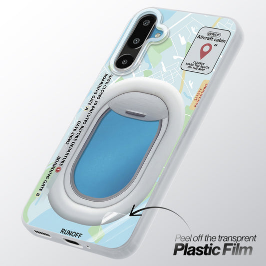 Designer Cover Case with Customizable Transparent Slot for Personalised Photos For Samsung F16 5G