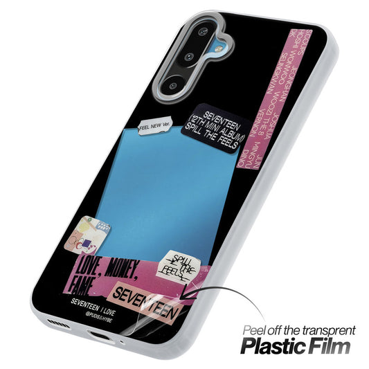 Designer Cover Case with Customizable Transparent Slot for Personalised Photos For Samsung F16 5G