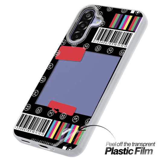 Designer Cover Case with Customizable Transparent Slot for Personalised Photos For Samsung F17 5G