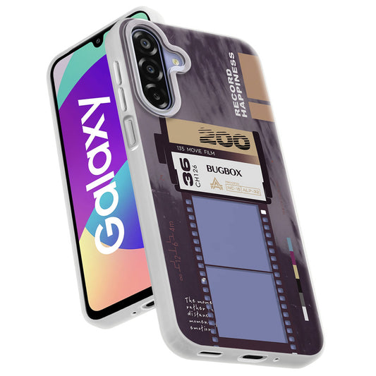 Designer Cover Case with Customizable Transparent Slot for Personalised Photos For Samsung F17 5G