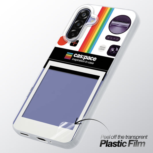 Designer Cover Case with Customizable Transparent Slot for Personalised Photos For Samsung F17 5G