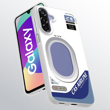 Designer Cover Case with Customizable Transparent Slot for Personalised Photos For Samsung F17 5G