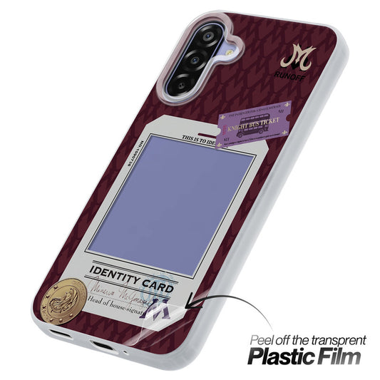 Designer Cover Case with Customizable Transparent Slot for Personalised Photos For Samsung F17 5G