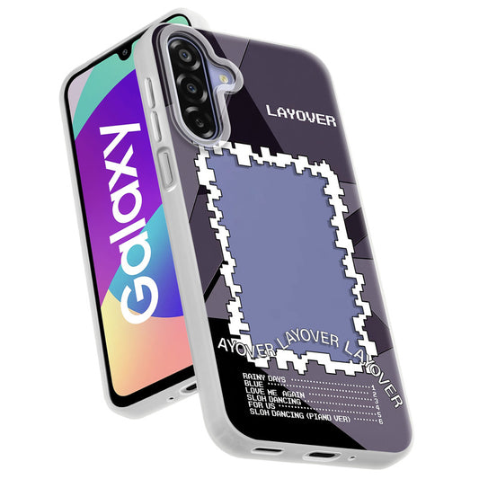 Designer Cover Case with Customizable Transparent Slot for Personalised Photos For Samsung F17 5G