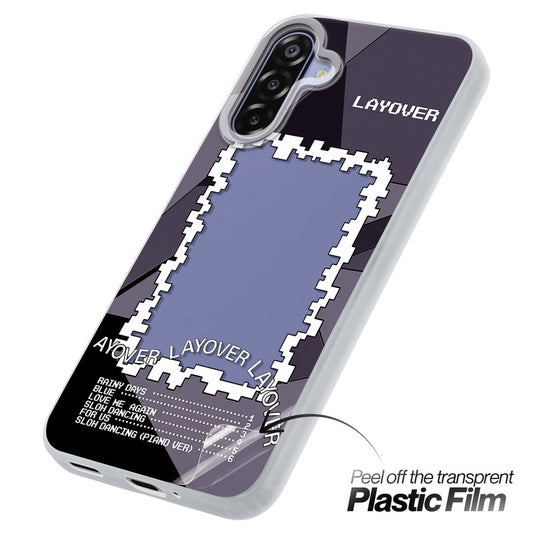 Designer Cover Case with Customizable Transparent Slot for Personalised Photos For Samsung F17 5G