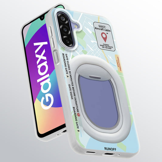 Designer Cover Case with Customizable Transparent Slot for Personalised Photos For Samsung F17 5G