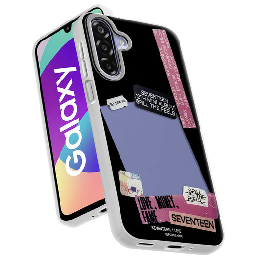 Designer Cover Case with Customizable Transparent Slot for Personalised Photos For Samsung F17 5G