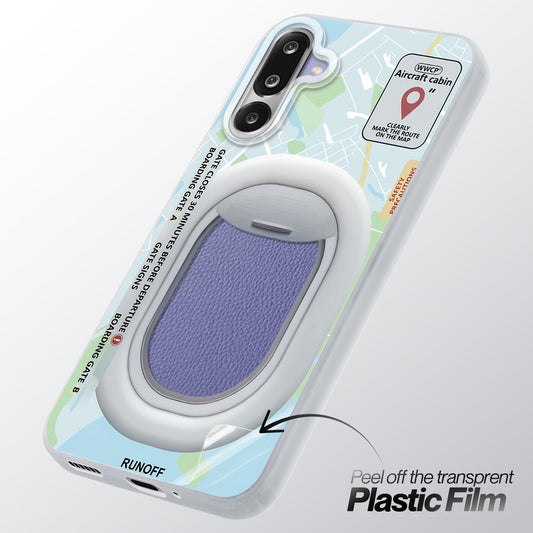 Designer Cover Case with Customizable Transparent Slot for Personalised Photos For Samsung F36 5G