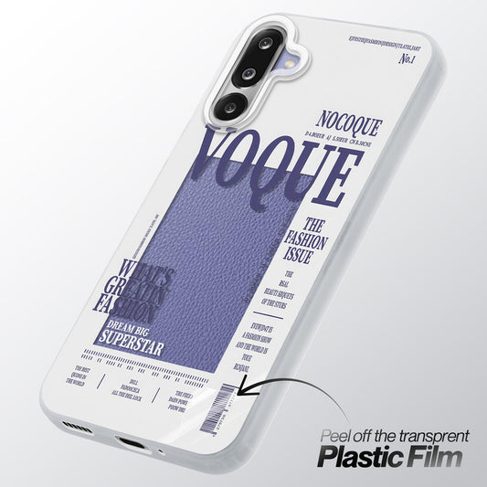 Designer Cover Case with Customizable Transparent Slot for Personalised Photos For Samsung F36 5G