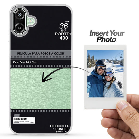 Designer Cover Case with Customizable Transparent Slot for Personalised Photos For Samsung F70e 5G