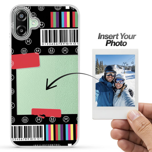Designer Cover Case with Customizable Transparent Slot for Personalised Photos For Samsung F70e 5G