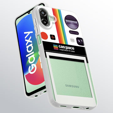 Designer Cover Case with Customizable Transparent Slot for Personalised Photos For Samsung F70e 5G