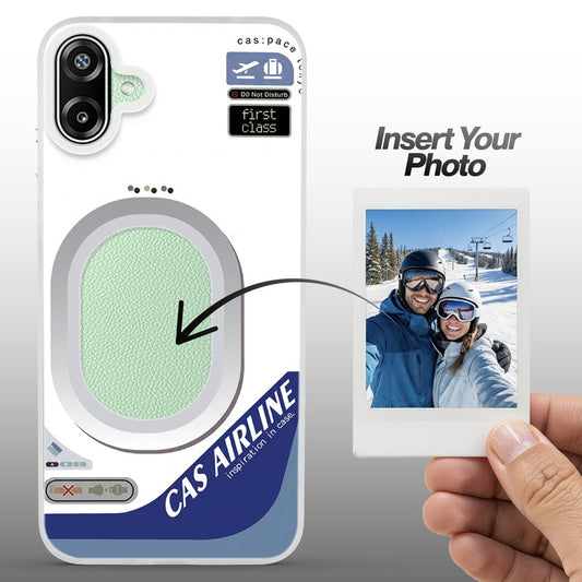 Designer Cover Case with Customizable Transparent Slot for Personalised Photos For Samsung F70e 5G