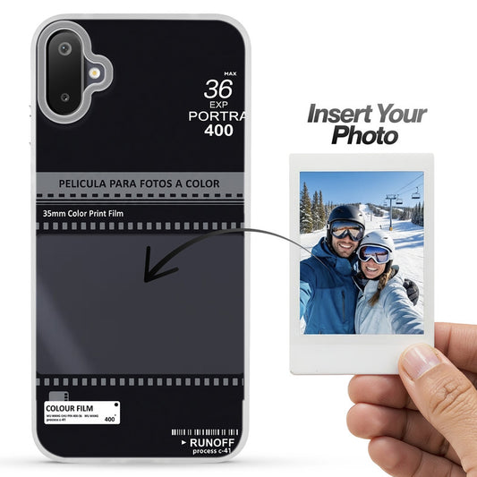 Designer Cover Case with Customizable Transparent Slot for Personalised Photos For Samsung M06 5G