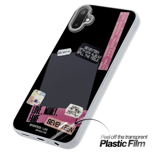 Designer Cover Case with Customizable Transparent Slot for Personalised Photos For Samsung M06 5G