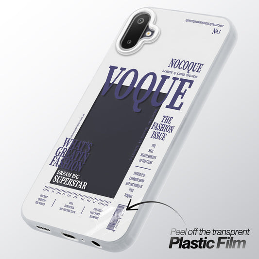 Designer Cover Case with Customizable Transparent Slot for Personalised Photos For Samsung M06 5G