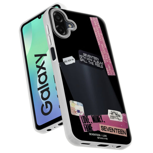 Designer Cover Case with Customizable Transparent Slot for Personalised Photos For Samsung M07