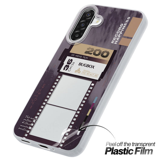 Designer Cover Case with Customizable Transparent Slot for Personalised Photos For Samsung M17 5G