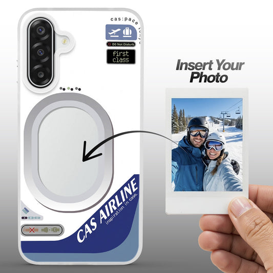 Designer Cover Case with Customizable Transparent Slot for Personalised Photos For Samsung M17 5G