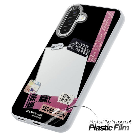 Designer Cover Case with Customizable Transparent Slot for Personalised Photos For Samsung M17 5G