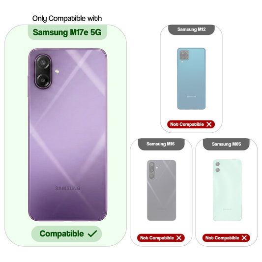 Soft Frame Clear Case For Samsung M17e 5G