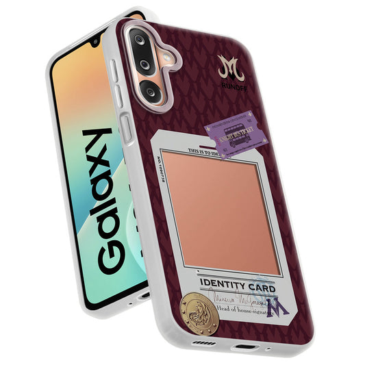 Designer Cover Case with Customizable Transparent Slot for Personalised Photos For Samsung M36 5G