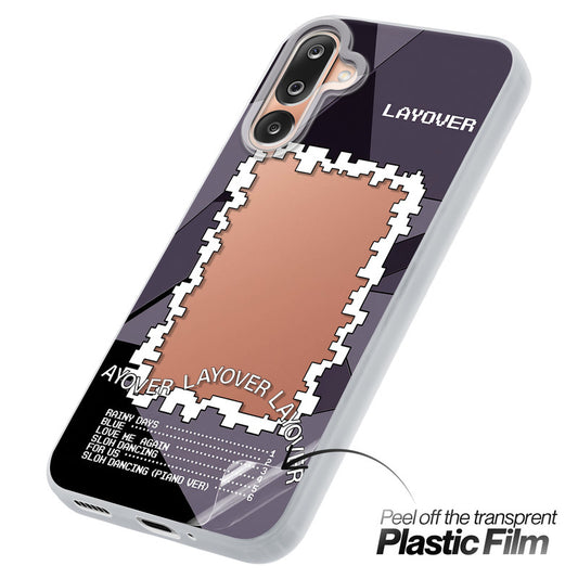Designer Cover Case with Customizable Transparent Slot for Personalised Photos For Samsung M36 5G