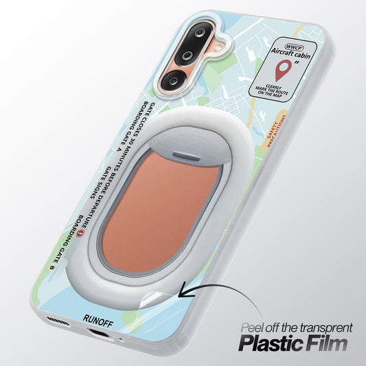 Designer Cover Case with Customizable Transparent Slot for Personalised Photos For Samsung M36 5G
