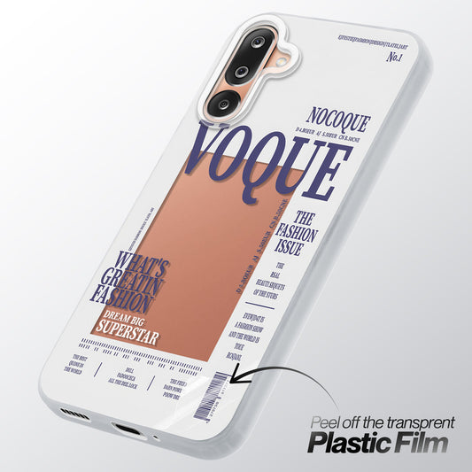 Designer Cover Case with Customizable Transparent Slot for Personalised Photos For Samsung M36 5G