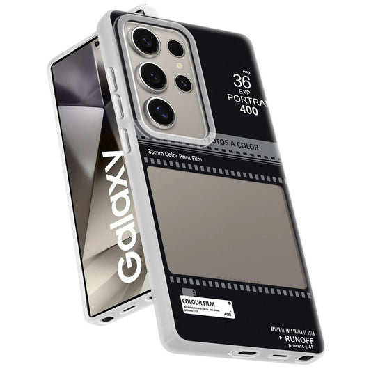 Designer Cover Case with Customizable Transparent Slot for Personalised Photos For Samsung S24 Ultra 5G