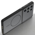 Slim silicone Black phone case for Samsung S24 Ultra 5G side angle view showing grip texture and precise cutouts