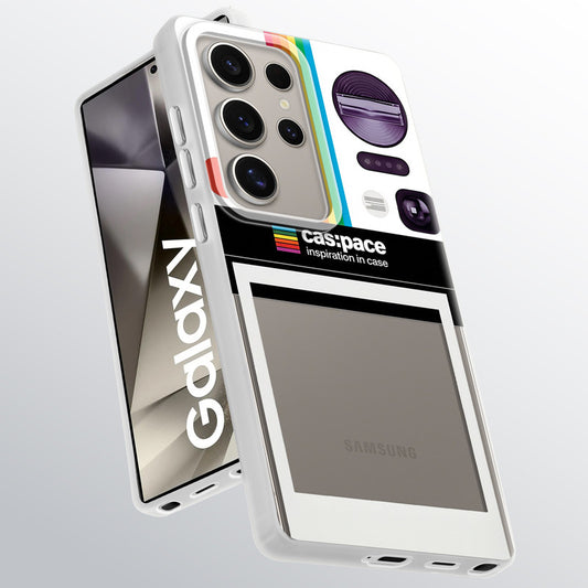 Designer Cover Case with Customizable Transparent Slot for Personalised Photos For Samsung S24 Ultra 5G