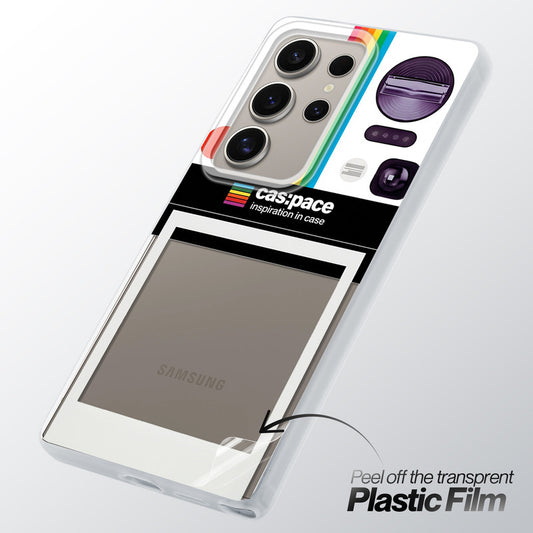 Designer Cover Case with Customizable Transparent Slot for Personalised Photos For Samsung S24 Ultra 5G