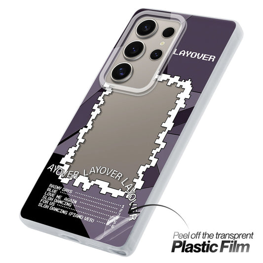 Designer Cover Case with Customizable Transparent Slot for Personalised Photos For Samsung S24 Ultra 5G