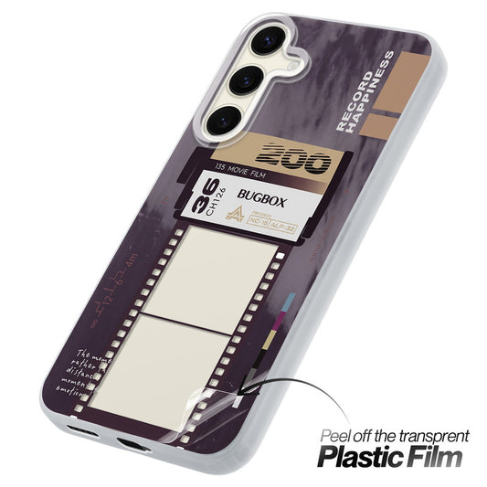 Designer Cover Case with Customizable Transparent Slot for Personalised Photos For Samsung S25 5G