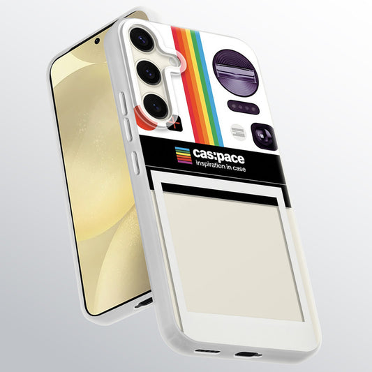Designer Cover Case with Customizable Transparent Slot for Personalised Photos For Samsung S25 5G
