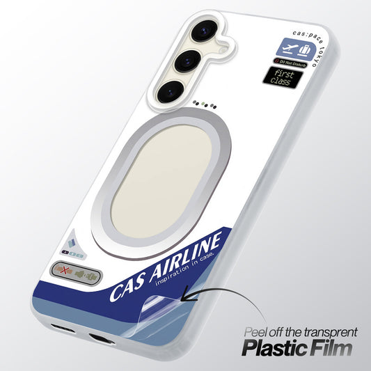Designer Cover Case with Customizable Transparent Slot for Personalised Photos For Samsung S25 5G