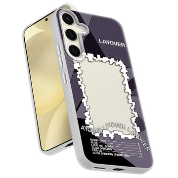 Designer Cover Case with Customizable Transparent Slot for Personalised Photos For Samsung S25 5G