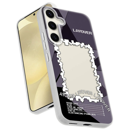 Designer Cover Case with Customizable Transparent Slot for Personalised Photos For Samsung S25 5G