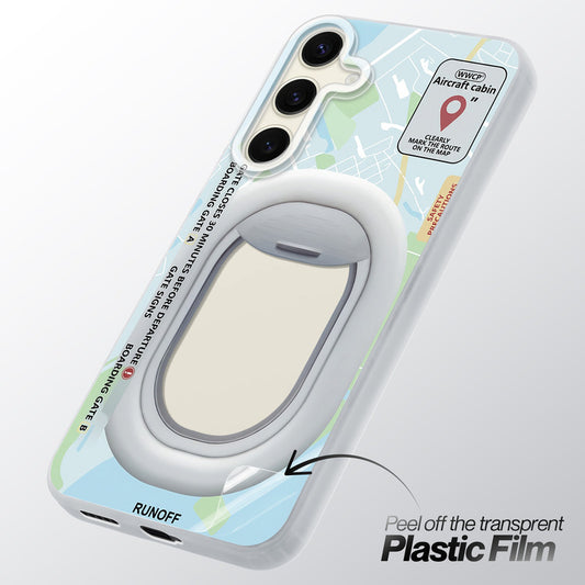 Designer Cover Case with Customizable Transparent Slot for Personalised Photos For Samsung S25 5G