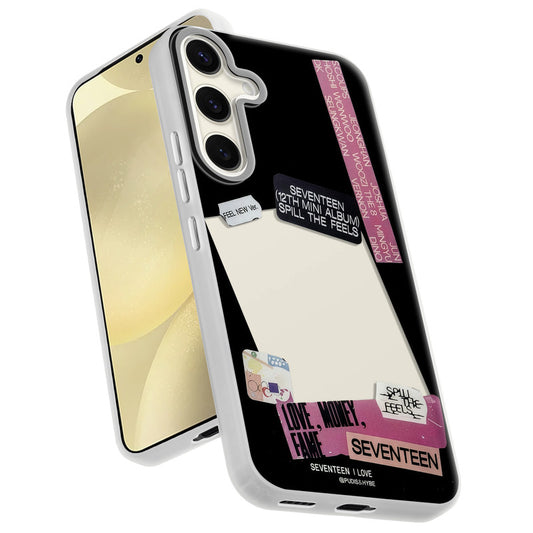 Designer Cover Case with Customizable Transparent Slot for Personalised Photos For Samsung S25 5G