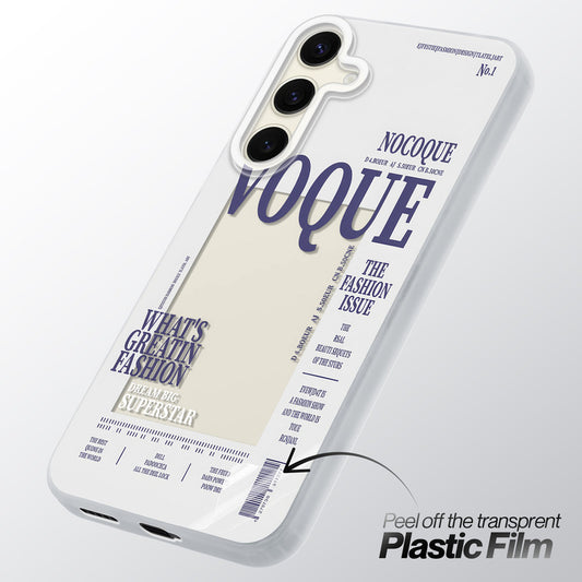 Designer Cover Case with Customizable Transparent Slot for Personalised Photos For Samsung S25 5G