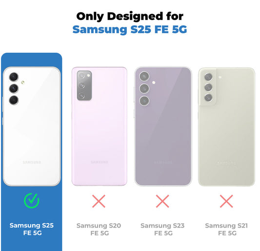 Anti-Yellowing Clear Case For Samsung S25 FE 5G
