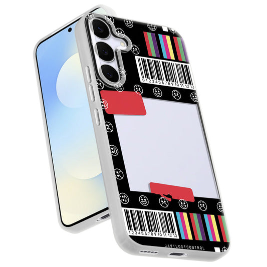 Designer Cover Case with Customizable Transparent Slot for Personalised Photos For Samsung S25 FE 5G