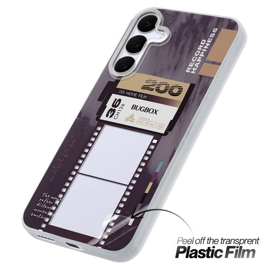 Designer Cover Case with Customizable Transparent Slot for Personalised Photos For Samsung S25 FE 5G