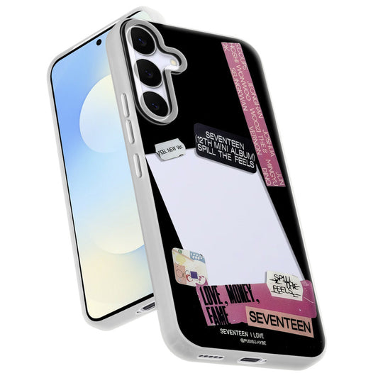 Designer Cover Case with Customizable Transparent Slot for Personalised Photos For Samsung S25 FE 5G