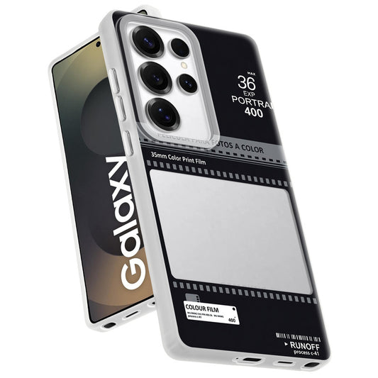 Designer Cover Case with Customizable Transparent Slot for Personalised Photos For Samsung S25 Ultra 5G