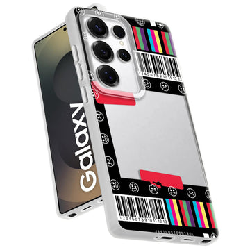 Designer Cover Case with Customizable Transparent Slot for Personalised Photos For Samsung S25 Ultra 5G