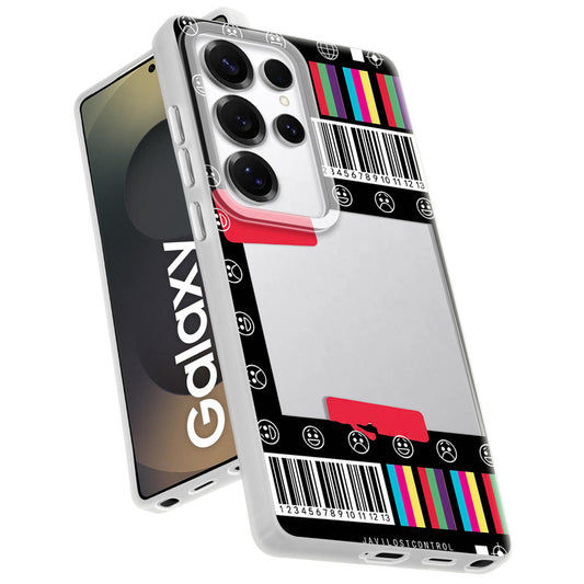 Designer Cover Case with Customizable Transparent Slot for Personalised Photos For Samsung S25 Ultra 5G